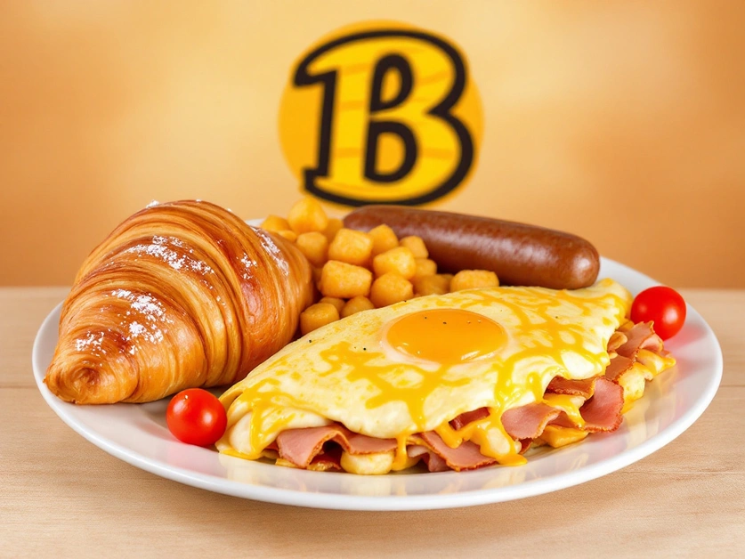 Burger King's crispy hash browns served with a breakfast combo.